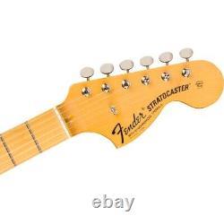 Fender Fabriquée au Japon JV Modifiée des années 60 Stratocaster Érable Blanc Olympique Guitare NEUVE