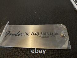 Fender Final Fantasy XIV Stratocaster Guitare électrique à 6 cordes avec médiator en cristal