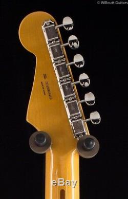 Fender Fsr 50 Traditionnelles Stratocaster Surf Vert Avec Rayures Roses Shell (410)