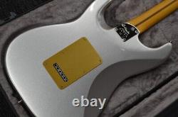 Fender Fsr American Ultra Stratocaster Ebony Quick Silver Avec Boîtier Neuf