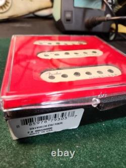 Fender Gen 4 Noiseless Stratocaster Pickup Set - NEUF - UNUSED - Blanc Vintage
