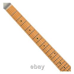 Fender H. E. R. Stratocaster Chrome Glow avec touche en érable - Boîte ouverte