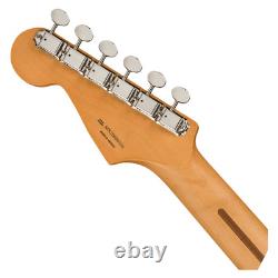 Fender H. E. R. Stratocaster Chrome Glow avec touche en érable - Boîte ouverte