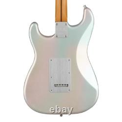 Fender H. E. R. Stratocaster Chrome Glow avec touche en érable - Boîte ouverte