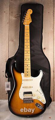 Fender JV Modifié'50s Stratocaster HSS 2-Color Sunburst Guitare Électrique avec Étui