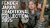 Fender Japan Traditionnel 2025, Tiennent-ils à Leur Lignée ?