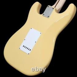 Fender Japon Exclusif Yngwie Malmsteen Signature Stratocaster Jaune Blanc