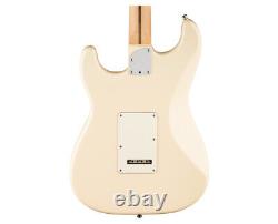 Fender Jeff Beck Stratocaster Olympic White avec touche en palissandre - Boîte ouverte