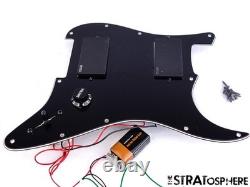 Fender Jim Root Stratocaster Strat plaque de protection chargée EMG actives 60 81 noire