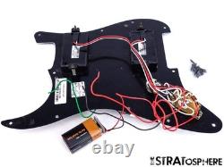 Fender Jim Root Stratocaster Strat plaque de protection chargée EMG actives 60 81 noire