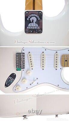 Fender Jimi Hendrix Stratocaster 2015 en blanc olympique