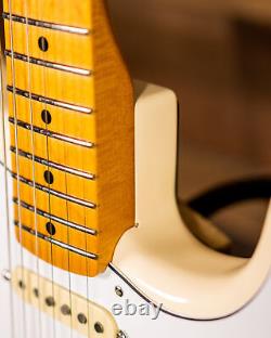 Fender Jimi Hendrix Stratocaster, Maple Fingerboard, Blanc Olympique