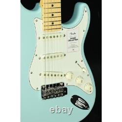 Fender Junior Collection Stratocaster Fabriqué Au Japon Satin Daphne Bleu Nouveau