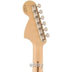 Fender LTD Tom Delonge Stratocaster Surf Green, touche en palissandre.