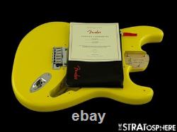 Fender Ltd. American Ultra II Stratocaster Strat CORPS ET ACCASTILLAGE Jaune Graffiti