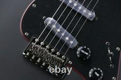 Fender Made In Japan Limited Noir Stratocaster Electric Guitar Black