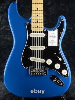 Fender Made in Hybrid II Stratocaster Erable Forêt Bleu Guitare Électrique