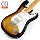 Fender Made In Japan Fsr Hybrid Ii Stratocaster Avec Table En &eacute;rable Flamm&eacute; 2-color Sunburst