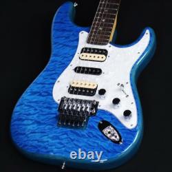 Fender Michiya Haruhata Stratocaster Bleu Caribéen Trans