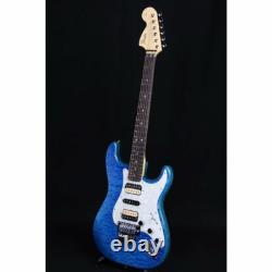 Fender Michiya Haruhata Stratocaster Bleu Caribéen Trans