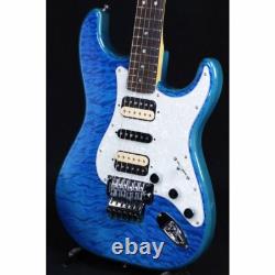 Fender Michiya Haruhata Stratocaster Bleu Caribéen Trans