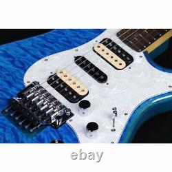 Fender Michiya Haruhata Stratocaster Bleu Caribéen Trans