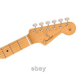 Fender Noventa Stratocaster Guitare Électrique, Touche en Erable, Bleu Daphne