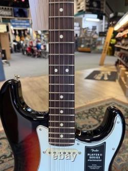 Fender Player II Stratocaster, 3 Color Sunburst #300 avec expédition gratuite