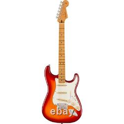 Fender Player II Stratocaster Corps en Frêne Creux Touche en Érable Guitare Finition Cerise Vieillie