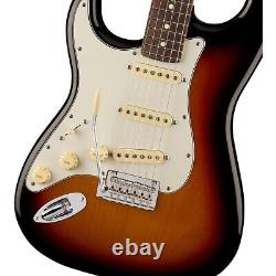 Fender Player II Stratocaster Gaucher RW FB Guitare Sunburst 3 Couleurs