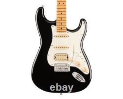 Fender Player II Stratocaster HSS Noir avec touche en érable - Boîte ouverte