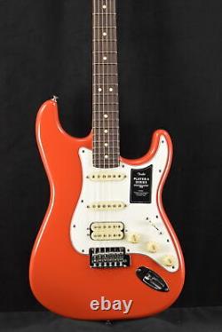 Fender Player II Stratocaster HSS Rouge Corail Touche en Palissandre