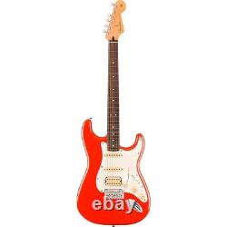 Fender Player II Stratocaster HSS, touche en palissandre, guitare électrique Coral Red