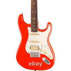 Fender Player II Stratocaster HSS, touche en palissandre, guitare électrique Coral Red