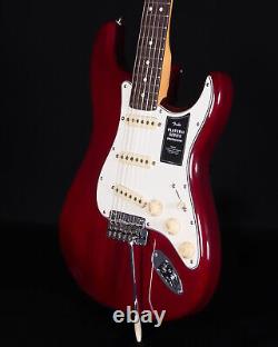 Fender Player II Stratocaster, Touche en Palissandre, Acajou Creusé, Transparent