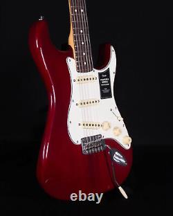 Fender Player II Stratocaster, Touche en Palissandre, Acajou Creusé, Transparent