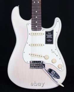 Fender Player II Stratocaster, Touche en Palissandre, Frêne Évidé, Blond Blanc