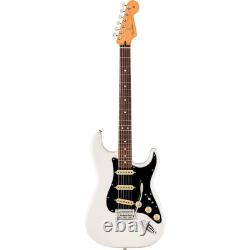 Fender Player II Stratocaster avec touche en palissandre, guitare électrique, blanc polaire