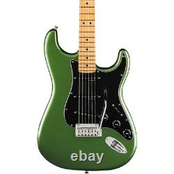 Fender Player II Stratocaster modifiée en érable avec touche en palissandre, guitare Harvest Green Metallic