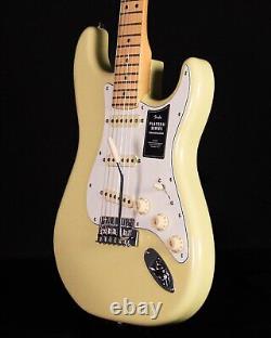 Fender Player II Stratocaster, touche en érable, jaune Hialeah