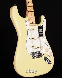 Fender Player II Stratocaster, touche en érable, jaune Hialeah