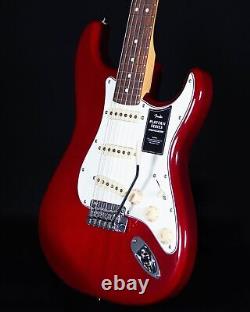 Fender Player II Stratocaster, touche en palissandre, acajou chambré, transparent