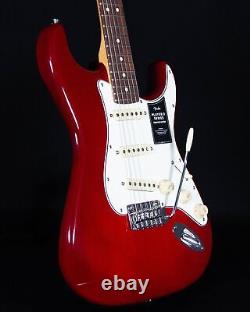 Fender Player II Stratocaster, touche en palissandre, acajou chambré, transparent