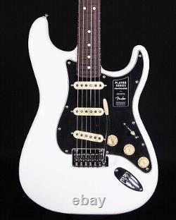 Fender Player II Stratocaster, touche en palissandre, blanc polaire