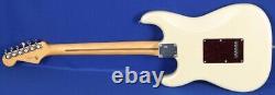 Fender Player Plus Olympic Pearl Stratocaster Strat guitare électrique avec sac de transport