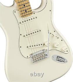 Fender Player Stratocaster Érable Blanc Polaire Guitare Marque NEUVE