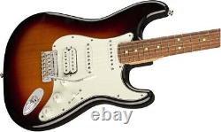 Fender Player Stratocaster HSS Pau Ferro 3-Color Sunburst Guitar Brand NEW	<br/>
 <br/> 	Traduction en français :  
<br/>  <br/> Guitare Fender Player Stratocaster HSS Pau Ferro 3-Color Sunburst toute neuve