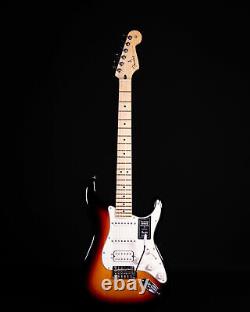 Fender Player Stratocaster HSS, touche en érable, Sunburst 3 couleurs