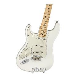 Fender Player Stratocaster Left Handed Polar White Guitar Électrique