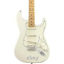 Fender Player Stratocaster Maple Fingerboard Guitar Électrique Polar White